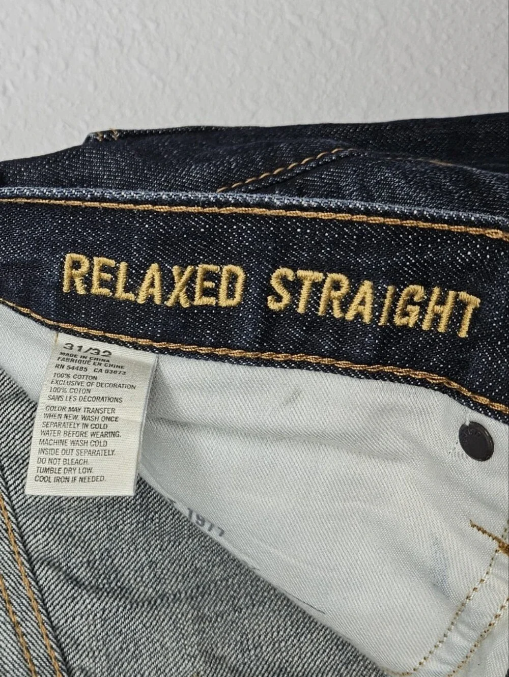 American Eagle Straight Leg Jeans Mens 31x32 Casual Streetwear Western Outdoor